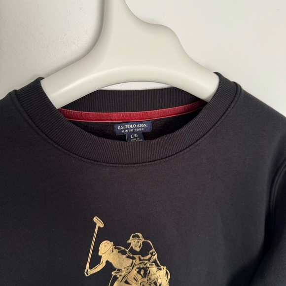 U.S. Polo Assn sweatshirt size L - Picture 4 of 6